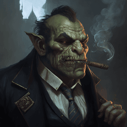 An NPC portrait generated by AI