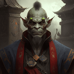 An NPC portrait generated by AI